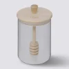 5five Pot à miel avec couvercle bois, 0,4L