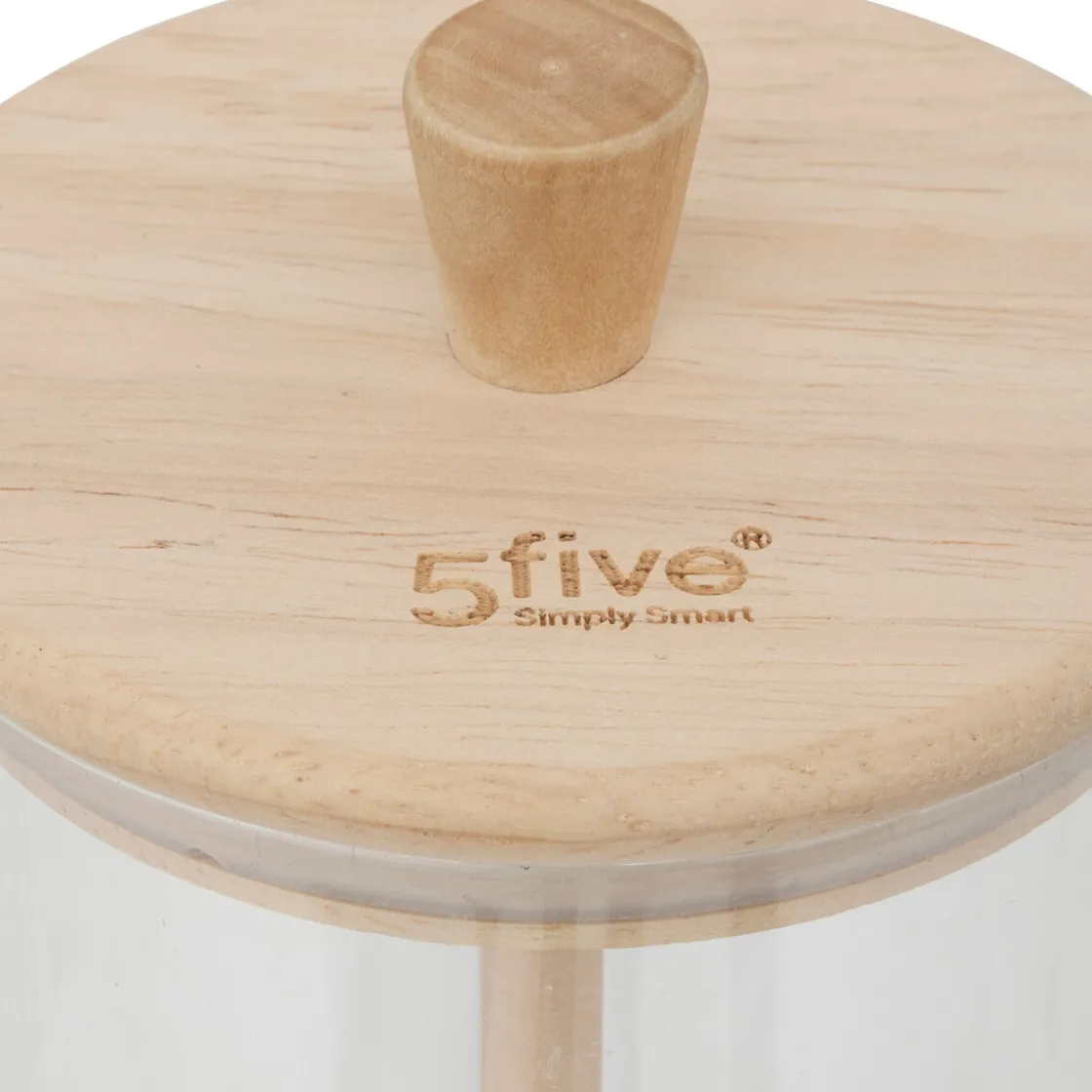 5five Pot à miel avec couvercle bois, 0,4L