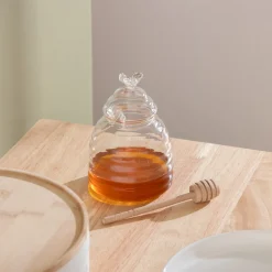 5five Pot à miel 400ml, avec cuillère