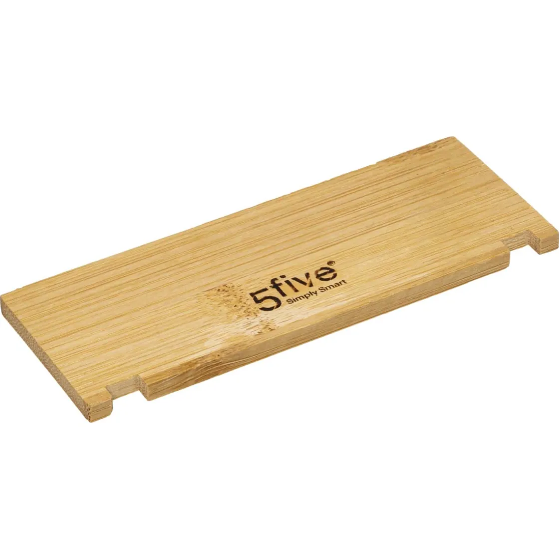 5five Pot à ustensiles 2 compartiments, Blanc