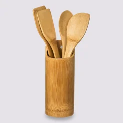 5five Pot à ustensiles avec 4 spatules