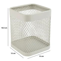 5five Pot à ustensiles métal, Beige