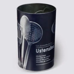 5five Pot à ustensiles métal, Noir