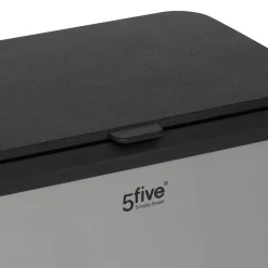 5five Poubelle à compost 5L, Inox