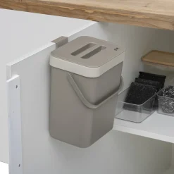 5five Poubelle compost plastique 5L, Taupe