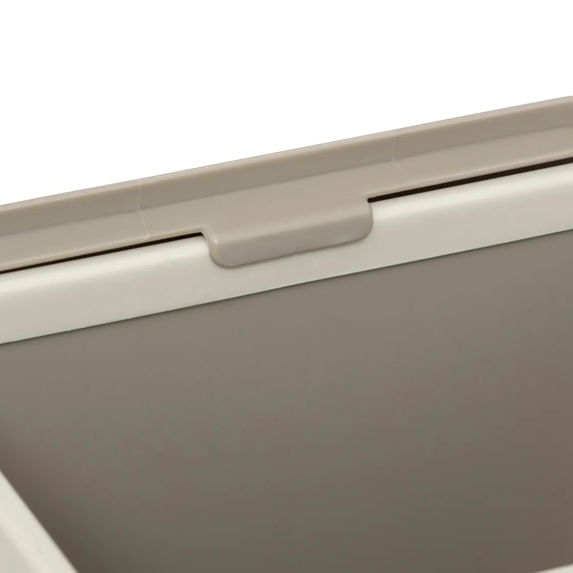 5five Poubelle compost plastique 5L, Taupe