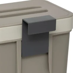 5five Poubelle compost plastique 5L, Taupe