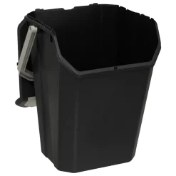 5five Poubelle de tri plastique 37L, Noir