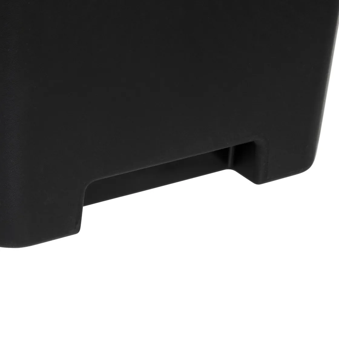 5five Poubelle de tri plastique 37L, Noir