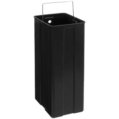 5five Poubelle de tri sélectif à pédales métal 2x30L, Inox