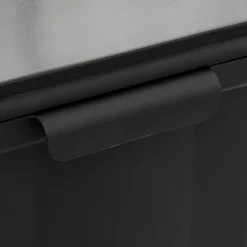 5five Poubelle de tri sélectif en métal 20+14L, Inox