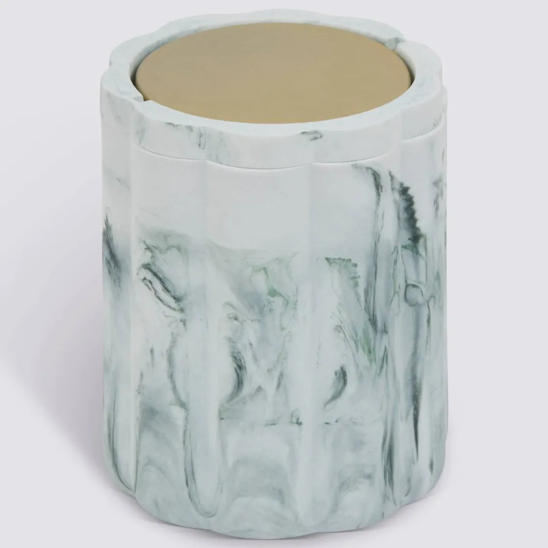 5five Poubelle, Manuel, 1,5 l, Blanc