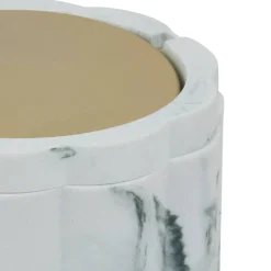 5five Poubelle, Manuel, 1,5 l, Blanc