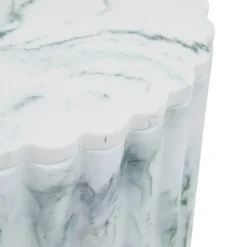 5five Poubelle, Manuel, 5 l, Blanc