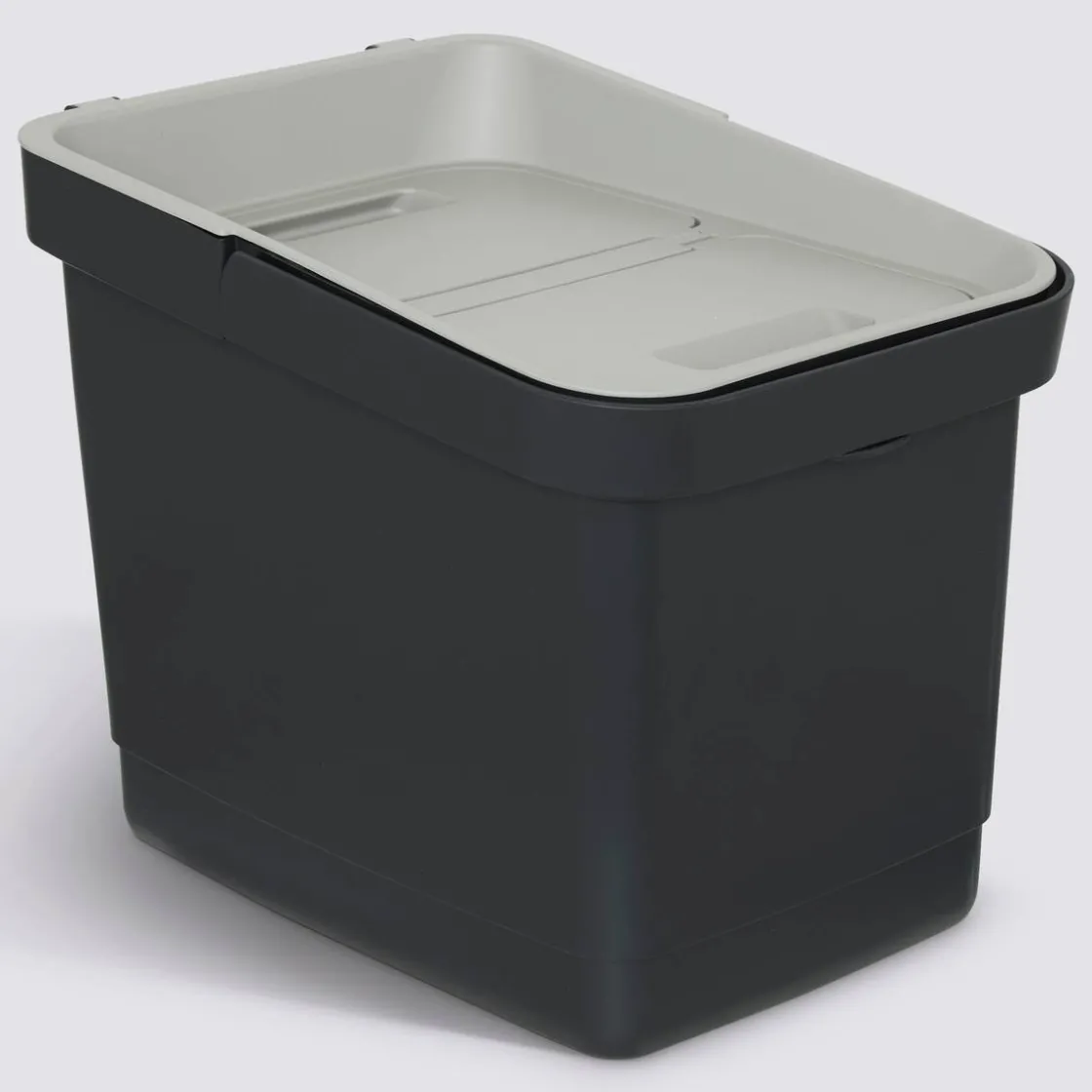 5five Poubelle, Manuel, 20,5 l, Noir