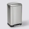 5five Poubelle métal 20L, Inox