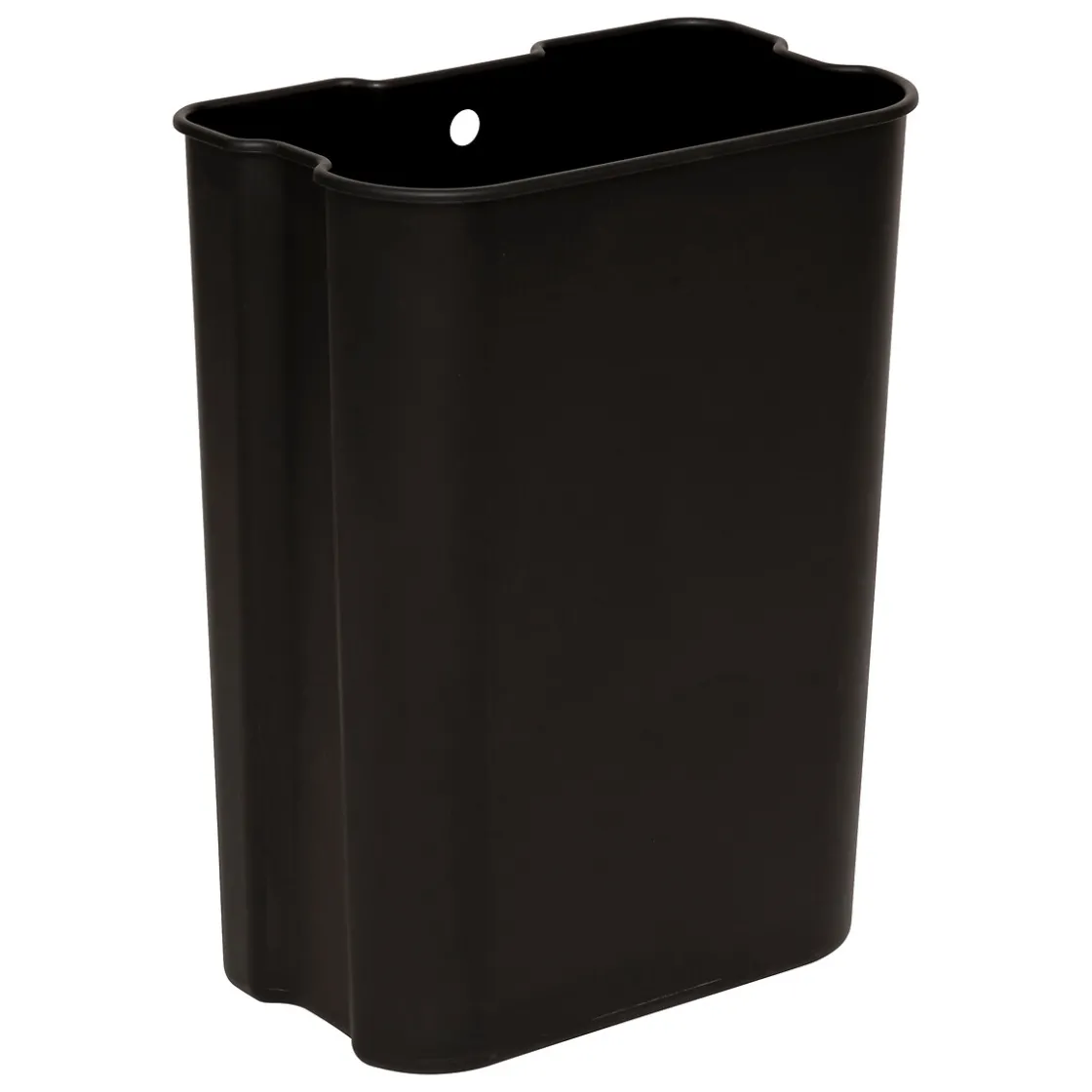 5five Poubelle métal 50L, Inox finition mat