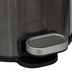 5five Poubelle métal 6L, Noir