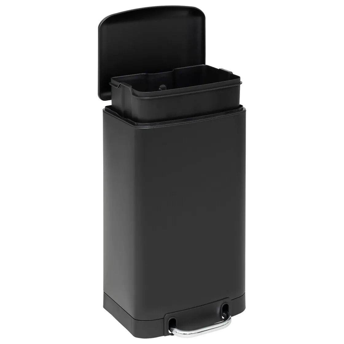 5five Poubelle métal 20L, Noir