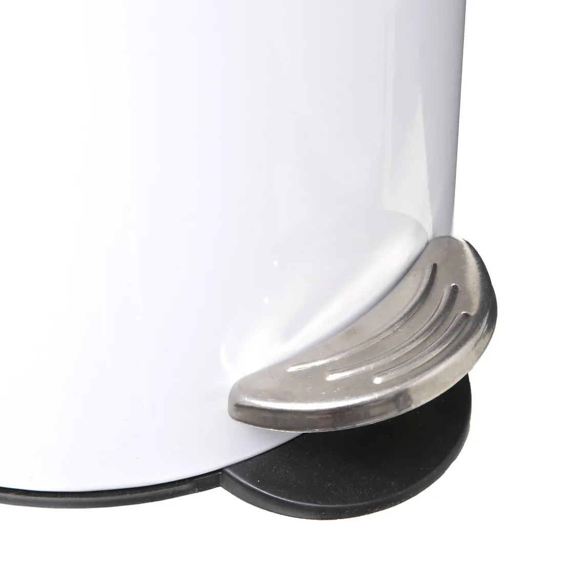 5five Poubelle métal Soft Close 3L, Blanc