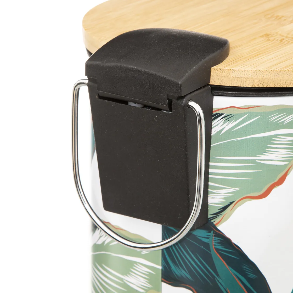 5five Poubelle métal Soft Close 3L, Multicolore