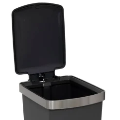 5five Poubelle, Pédale, 45 l, Gris