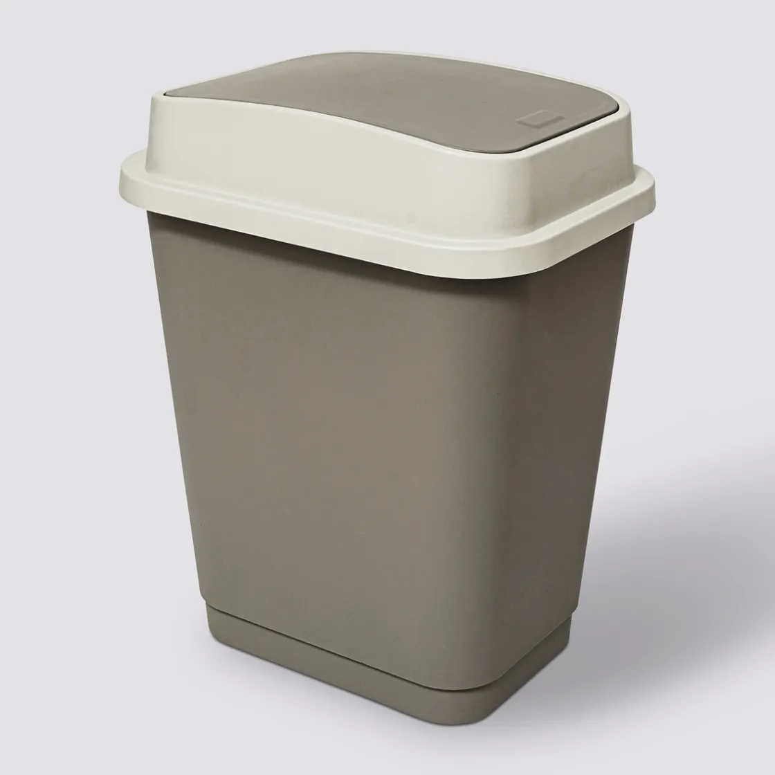 5five Poubelle plastique 25L, Taupe