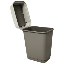 5five Poubelle plastique 25L, Taupe