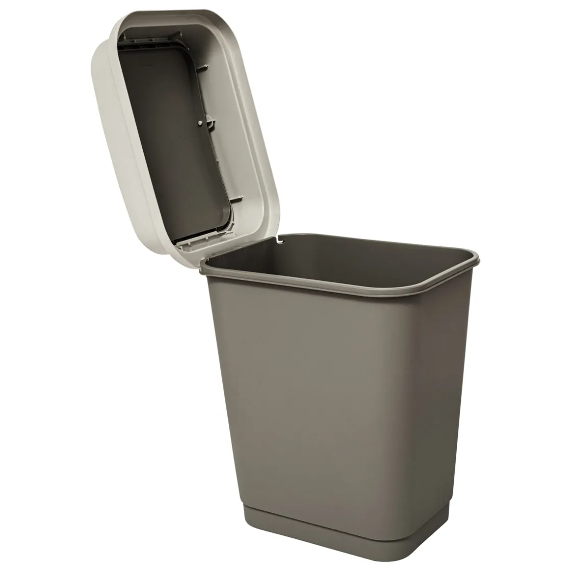 5five Poubelle plastique 25L, Taupe