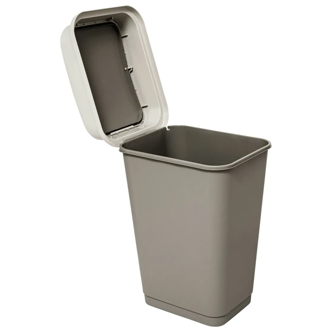 5five Poubelle plastique 50L, Taupe