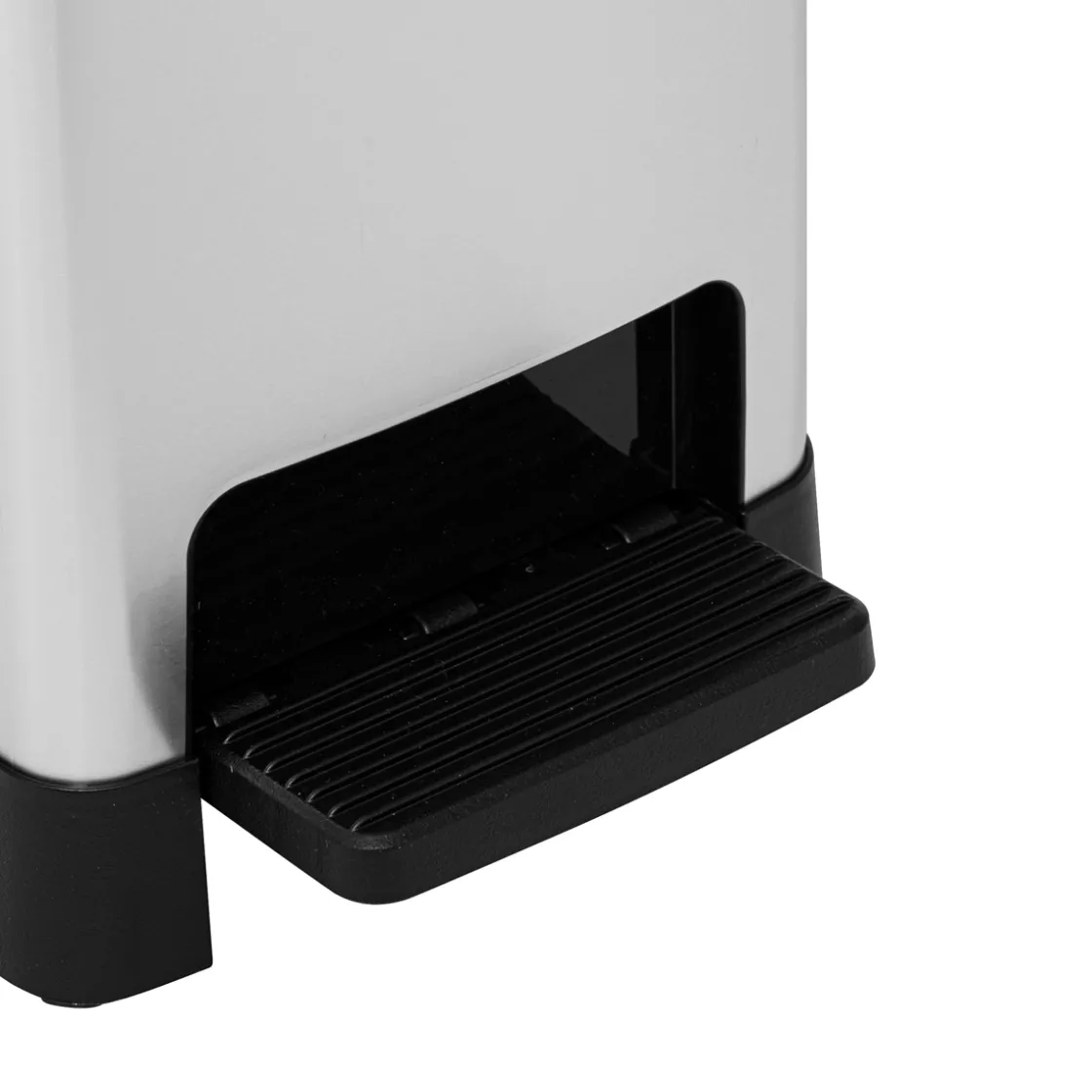 5five Poubelle plastique slim 40L, Gris