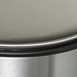 5five Poubelle ronde à pédale métal 30L, Inox