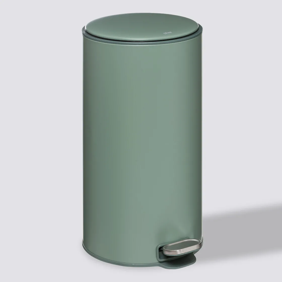 5five Poubelle ronde en métal 30L, Vert