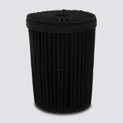 5five Poubelle ronde 7L, Noir