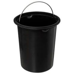 5five Poubelle soft close 3L, Noir et beige