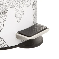 5five Poubelle Soft close 3L, Noir et Blanc