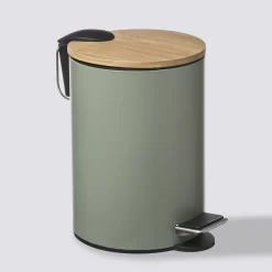 5five Poubelle Soft close 3L, Vert Kaki