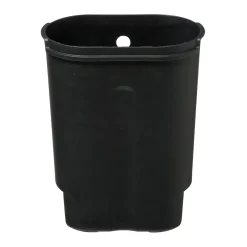 5five Poubelle Soft close métal 6L, Inox