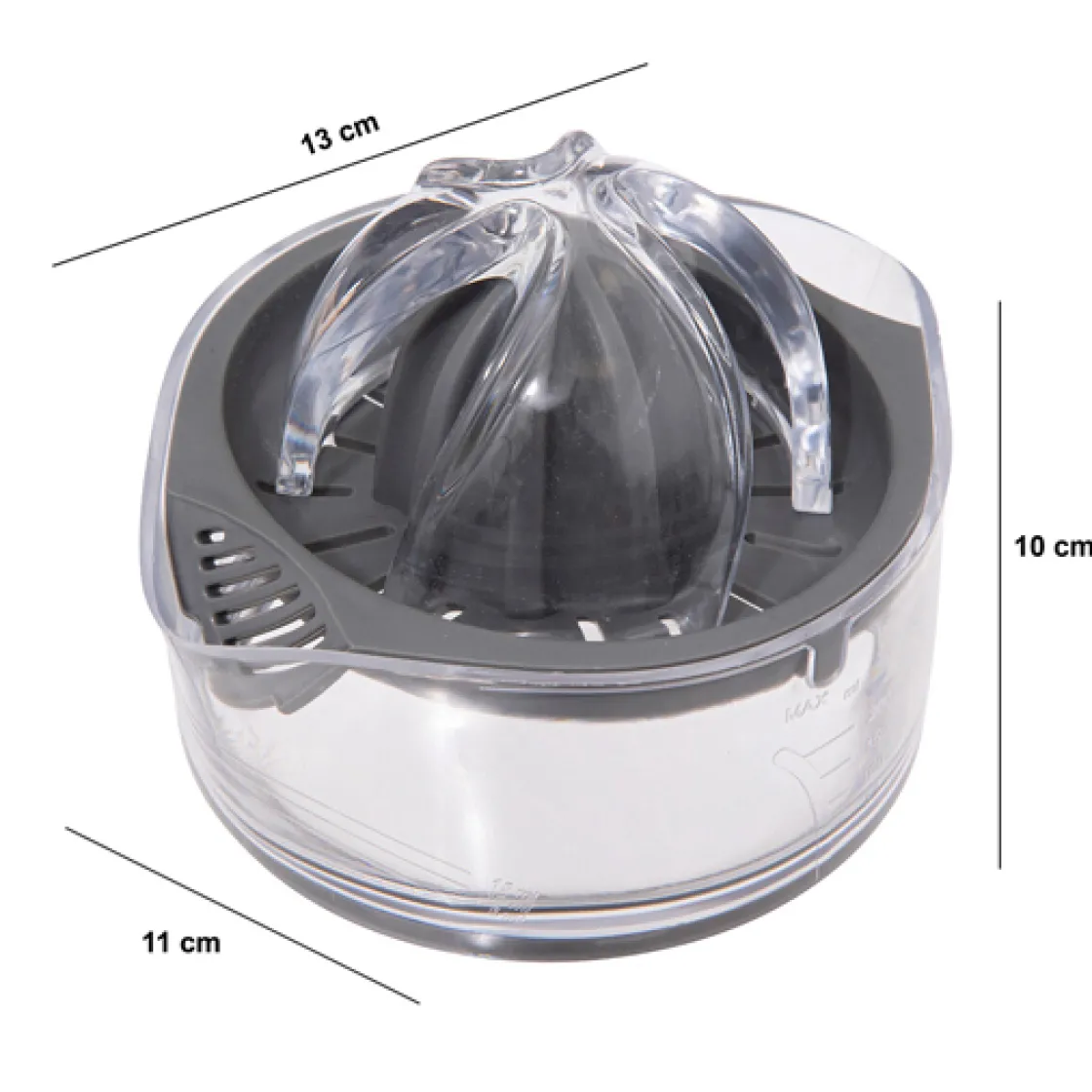 5five Presse-agrume 2 en 1, Gris