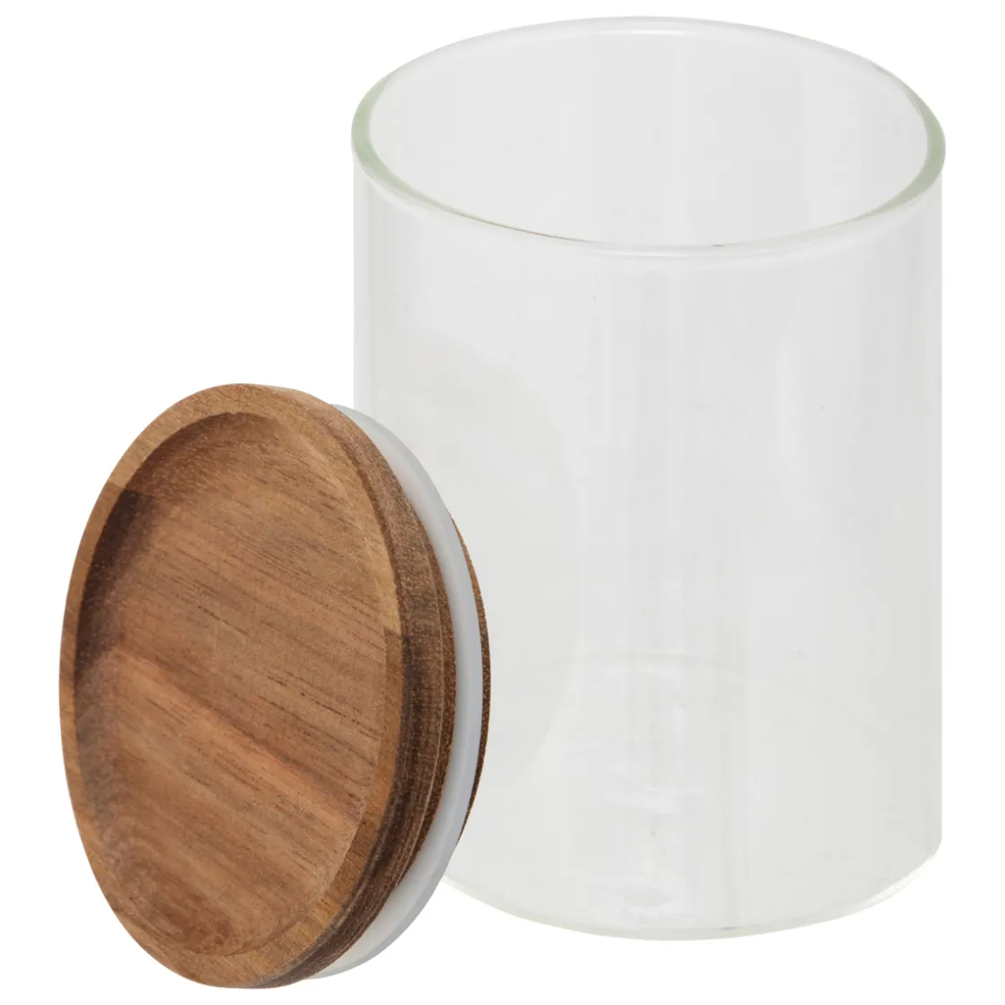 5five Présentoir à épices avec lot de 9 bocaux, Acacia