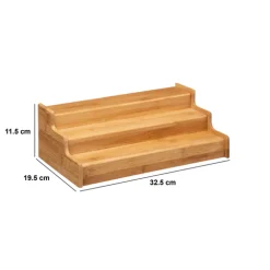 5five Présentoir à épices extensible, Bambou