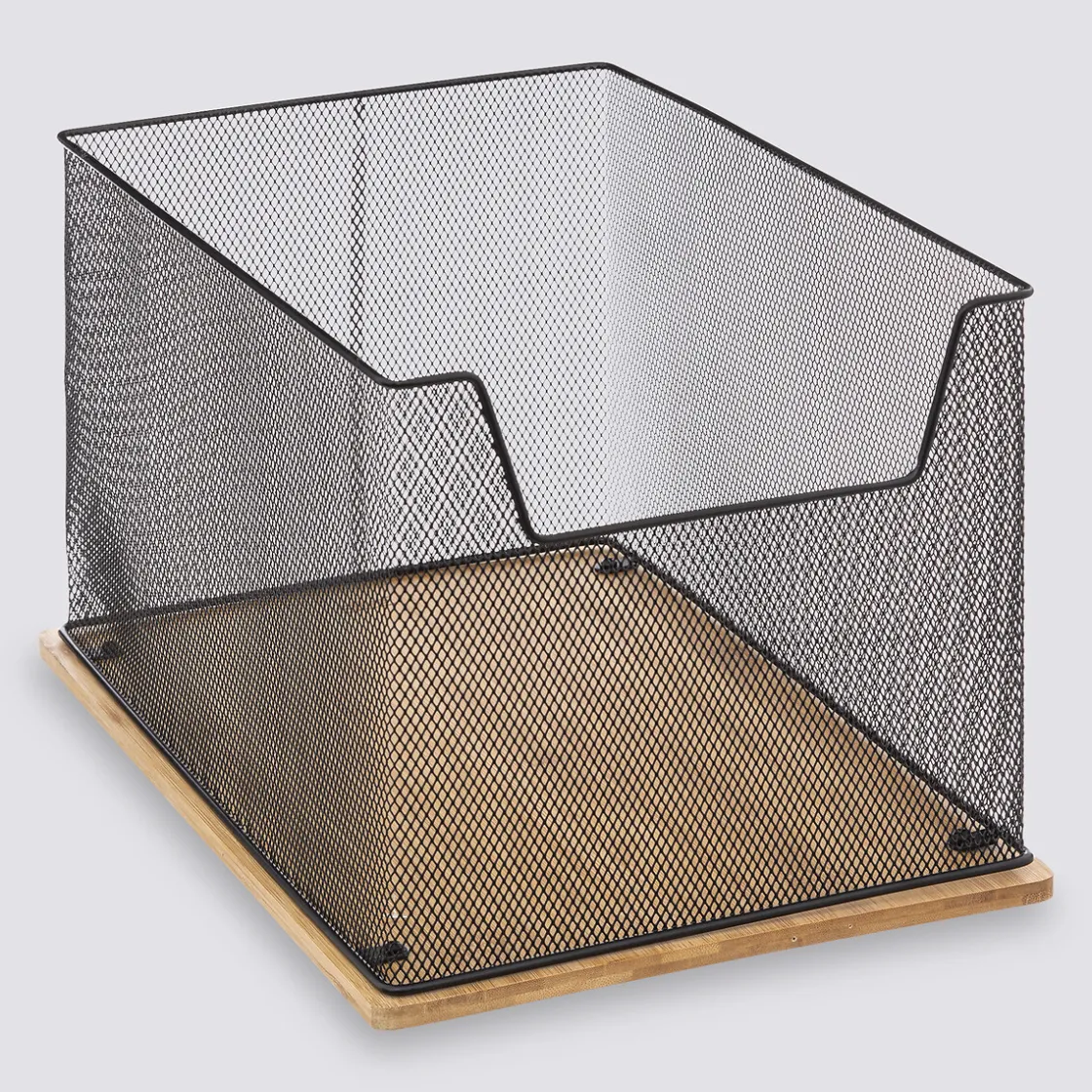 5five Range-bureau bambou, Noir