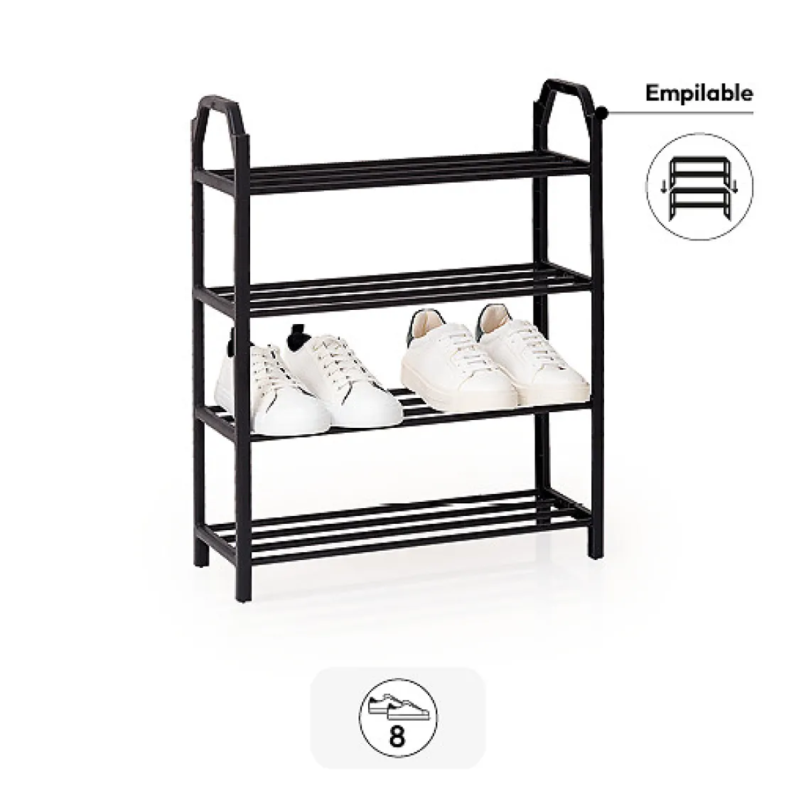 5five Range-chaussures 4 niveaux