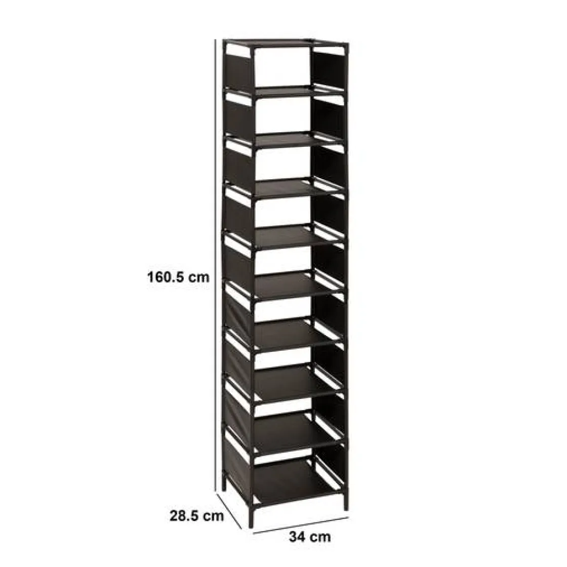 5five Range-chaussures, 10 paires
