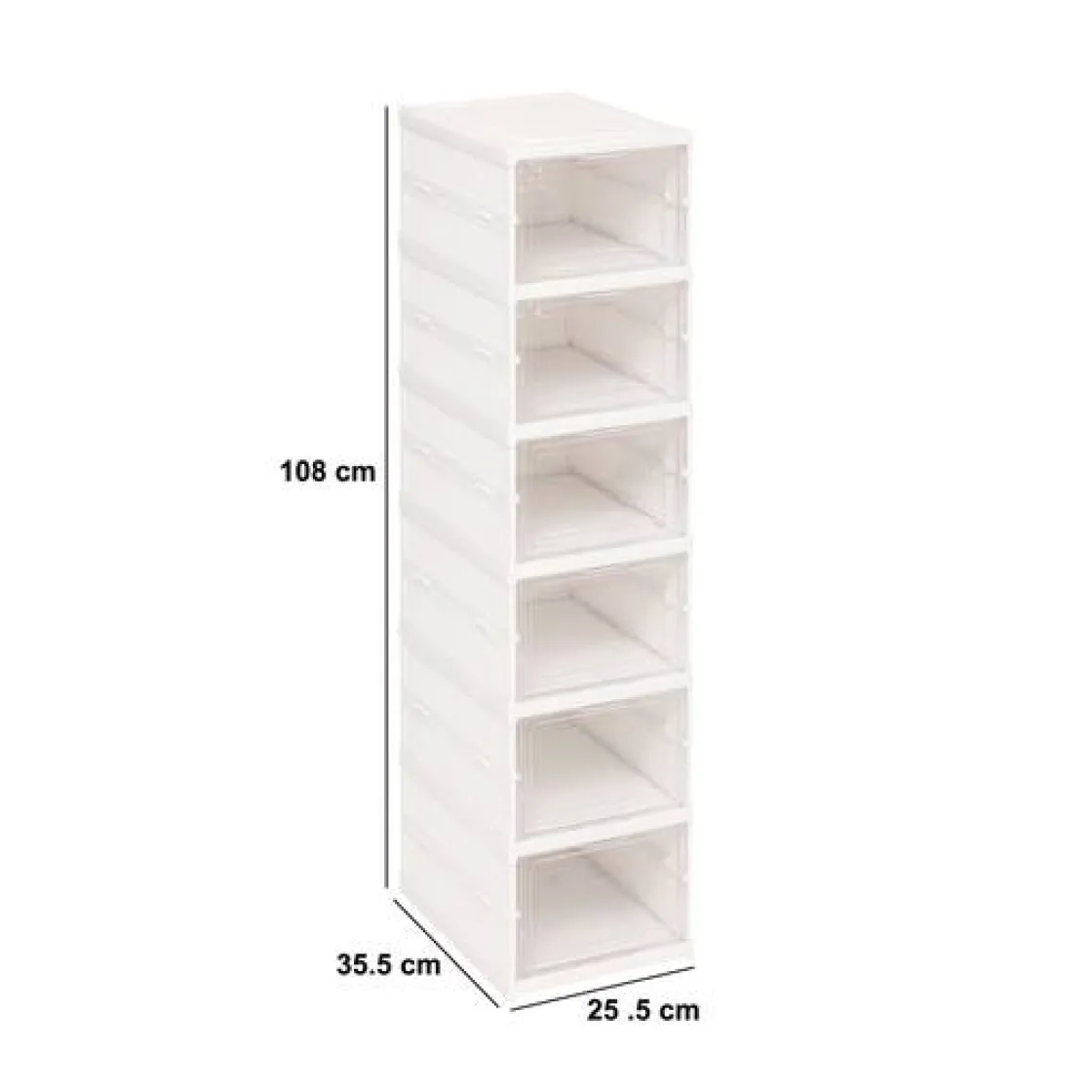 5five Range-chaussures, 6 paires