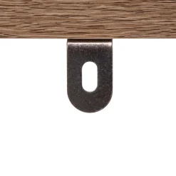 5five Range-chaussures console, Effet chêne naturel