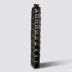 5five Range-chaussures x10 à accrocher, Noir