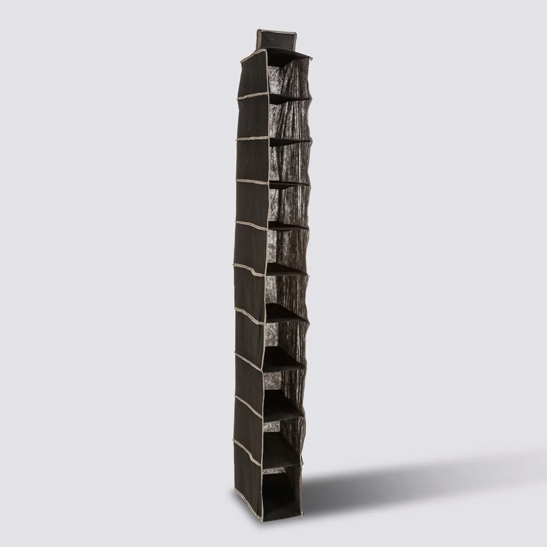 5five Range-chaussures x10 à accrocher, Noir