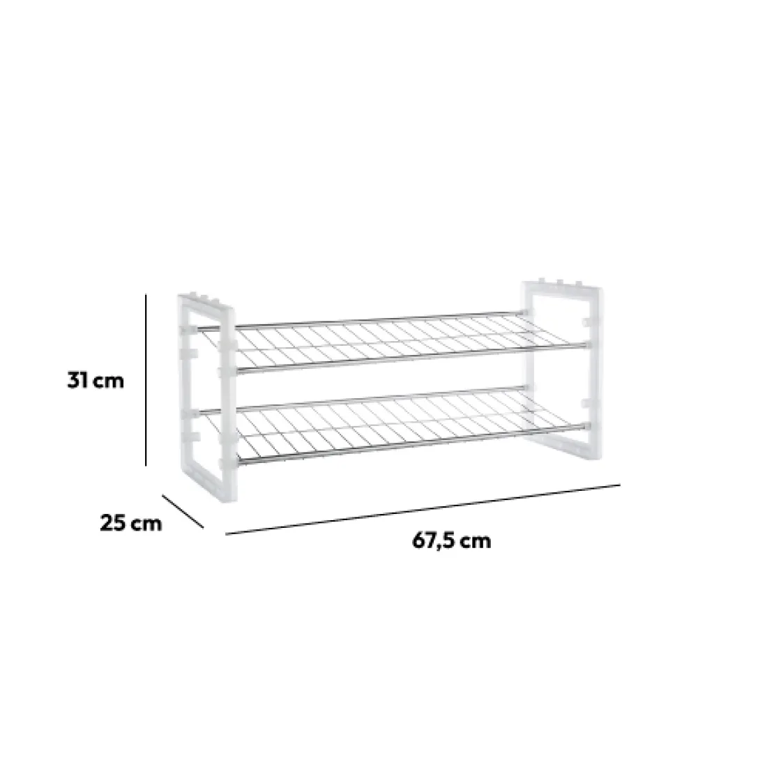 5five Range-chaussures x6, Noir