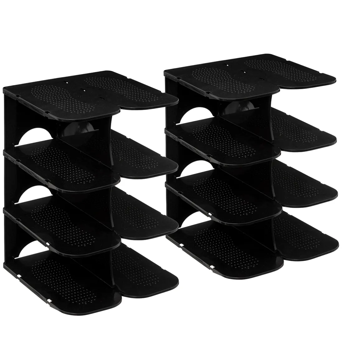 5five Range-chaussures x4, Plastique